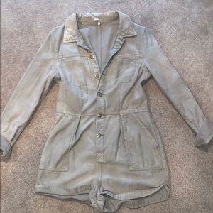 Free people khaki romper
